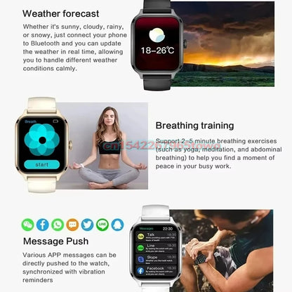 Reloj inteligente para Android IOS, pantalla HD de 1,83